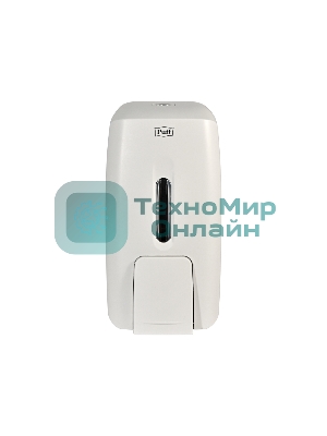 Дозатор для жидкого мыла пластик Puff-8120 белый, 0,8 л