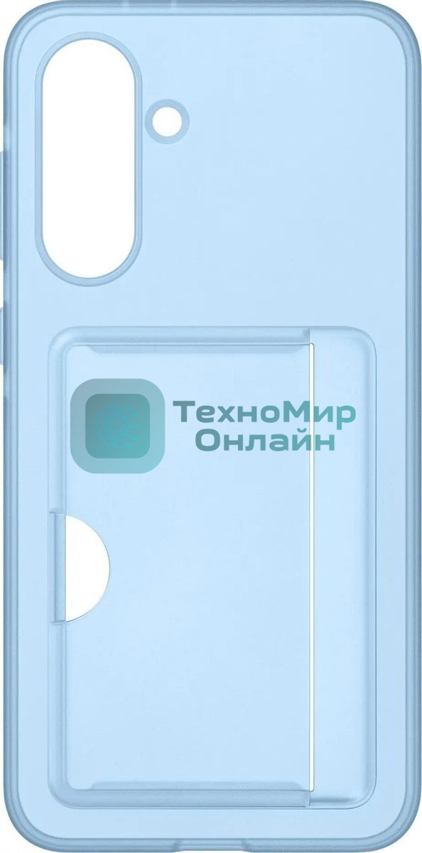 Чехол (клип-кейс) для Samsung Galaxy A36 Card Slot Case A36 голубой (EF-OA366TLEGRU)