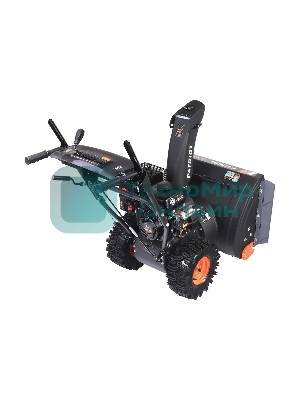 Снегоуборщик PATRIOT PS 707 E, Двигатель 7л.с до -25 °С; 212 сс; Стартер ручной/220V; LED-фара, Панель c увеличенным диапазоном скоростей 6 вперед/2 назад; Ширина ковша 610мм +100(26