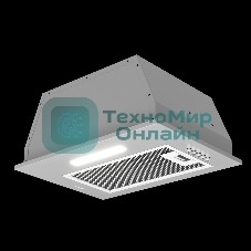 Вытяжка встраиваемая Monsher Angers 40 Acier серебристый, 40 см, 800 куб. м/ч, 45 дБ