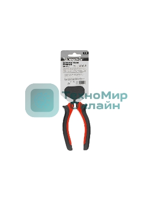 Длинногубцы Matrix 17160 черный Nickel, 180 мм, прямые, двухкомпонентные рукоятки