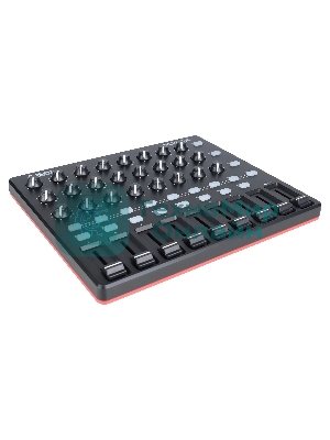 MIDI контроллер AKAI MIDIMIX 24 энкодера, 9 фейдеров, 8 кнопок Mute/Solo, 8 кнопок Rec Arm