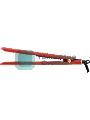 Выпрямитель для волос Energy EN-841 красный/золотистый, 39 мм, 200 °C, 1 режим