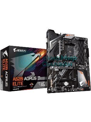 Материнская плата Gigabyte A520 AORUS ELITE, AM4, AMD A520, 4xDDR4, 4xSATA, 1xM.2, 1xPCI-E 3.0 x16, 1xHDMI, 1xDVI-D, 1x 1Gb LAN, 2xUSB 2.0, 4xUSB 3.2 Gen 1, 3x3.5 мм, 7.1, Micro-ATX