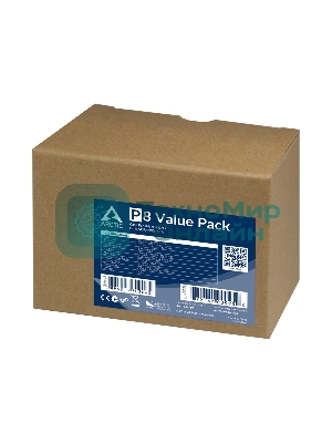 Вентилятор для корпуса ARCTIC P8 Value Pack (черный/черный) (5pc) (ACFAN00153A)