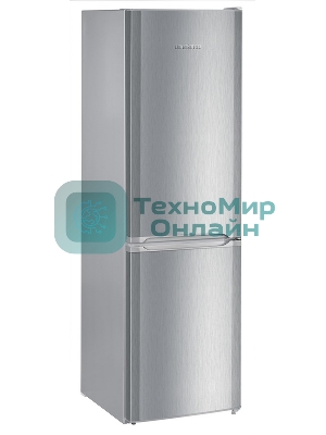 Холодильник Liebherr CUELE 3331-26 001 серебристый двухкамерный 212/84л морозилка снизу