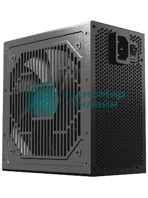 Блок питания PCCOOLER KF650, 650W 80 PLUS White (ATX, ATX 2.4, Non-modular, 1x24(20+4)pin 550мм, 1xCPU*2 8(4+4)pin 610+150мм, 2xPCIe 8(6+2)pin 510мм, 2xSATA*3+MOLEX4pin*1 450+150+150+150мм, Active, 120x120мм, 140x150x86мм, APFC, OVP, SCP, OPP (140-160%, 2ms delay))