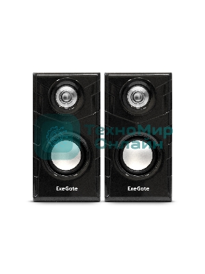 Акустическая система 2.0 ExeGate EX289694RUS Tango 316 (питание USB, 2х3Вт (6 Вт RMS), 80-20000Гц, дерево)