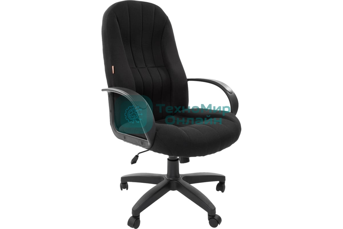 Кресло Chairman 685 10-356 черный, сетка, 120 кг, механизм качания