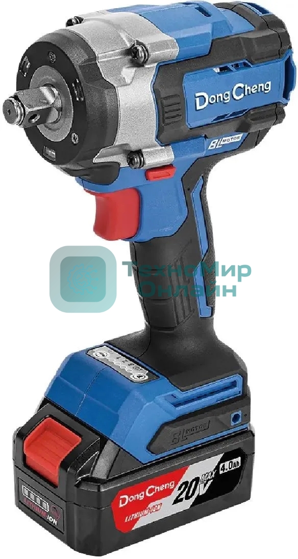 Гайковерт DongCheng DCPB598 аккум. патрон:квад.1/2
