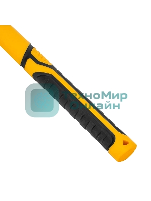 Кирка-молоток Denzel 650 г, фибергласовая обрезиненная рукоятка 385 мм