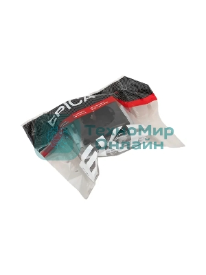 Механизм розетки EKF UP1-SOB-111 16А, с заземлением, со шторками, черный Эпика