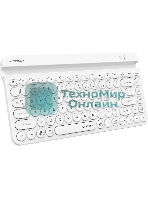 Клавиатура беспроводная A4Tech Fstyler FBK30 белый USB