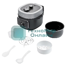 Мультиварка-скороварка Redmond MP112, 890Вт, 3л черный