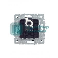 Розетка компьютерная IEK BRITE РК10-БрШ RJ45 кат.5E шампань