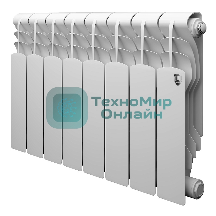 Радиатор биметаллический Royal Thermo Revolution B 350 - 8 секц.