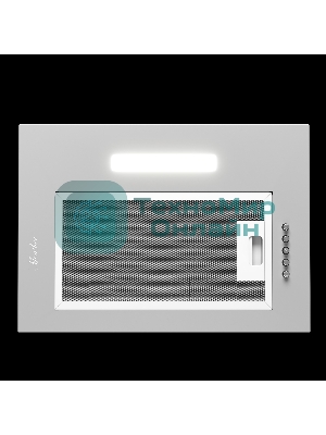 Вытяжка встраиваемая Monsher Angers 40 Acier серебристый, 40 см, 800 куб. м/ч, 45 дБ