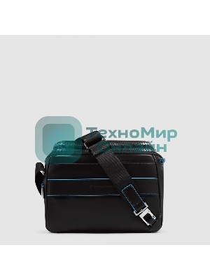 Сумка мужская Piquadro Blue Square CA6900B2/N черная натур.кожа