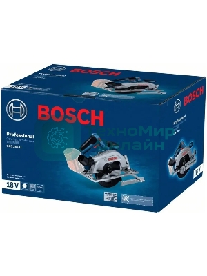 Циркулярная пила (дисковая) Bosch GKS 185-LI без АКБ и ЗУ (ручная)