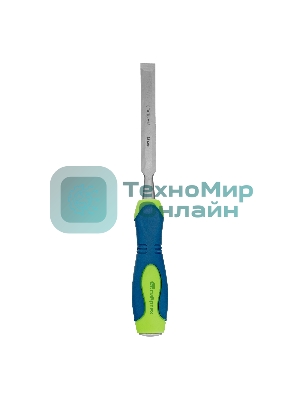 Долото-стамеска Сибртех, 14 мм, двухкомпонентная рукоятка