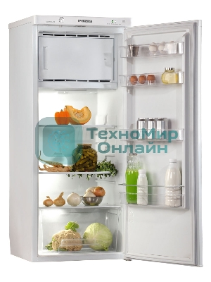 Холодильник Pozis RS-405 серебристый металлопласт однокамерный 157/22 л морозилка сверху