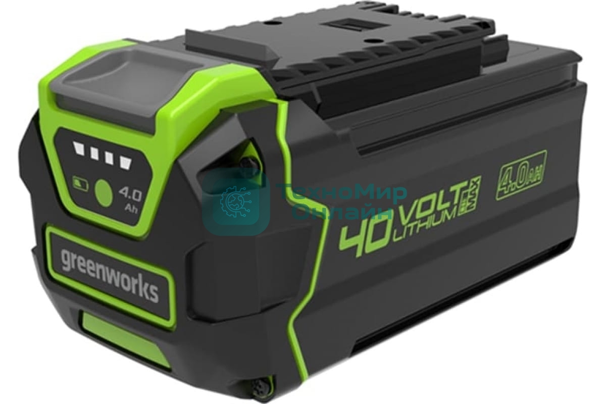 Аккумулятор GreenWorks G40USB4, 40V, 4 А.ч