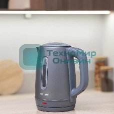 Чайник электрический Scarlett SC-EK21S42 1.8 л, 1800 Вт, графит корпус: пластик