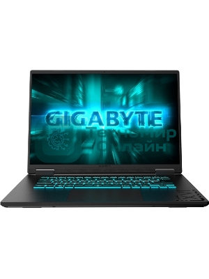 Ноутбук Gigabyte Gaming A16 GA6H черный Intel Core i7 13620H 2400MHz/16