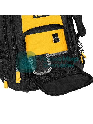 Рюкзак для инструмента Denzel 365х190х430 мм, 3 отделения, 26 карманов