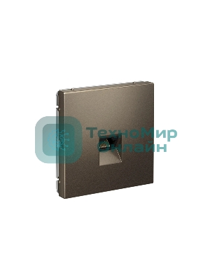 Розетка компьютерная SE GAL000683 ArtGallery RJ45 кат.5E механизм мокко