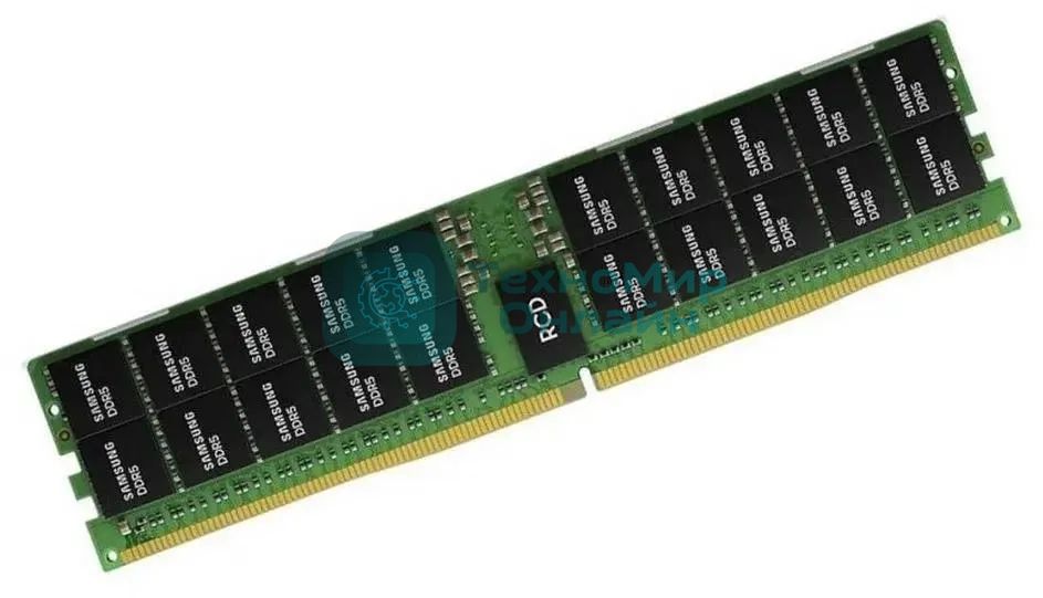 Оперативная память Samsung, DDR5, 32GB (1x32GB), 4800MHz, CL40, ECC, RDIMM, OEM