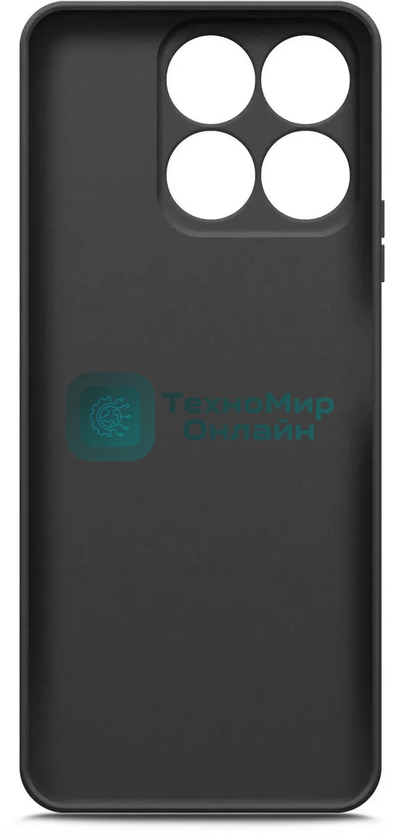 Чехол (клип-кейс) BoraSCO для Honor X8a черный