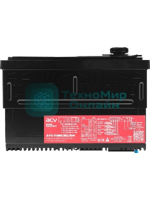 Автомагнитола ACV AVS-918BR, 1 DIN, Bluetooth, USB Type-A, AUX