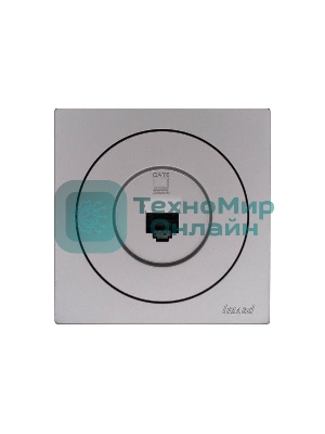 Розетка компьютерная СП OSEN RJ45 кат.6 механизм серый матовый LEZARD 743-7488-140