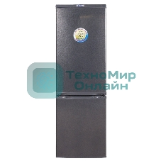 Холодильник DON R-291 G графит зеркальный двухкамерный 225/101л морозилка снизу