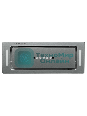 Вытяжка встраиваемая Zigmund & Shtain K 014.7 S серебристый, 72 см, 1100 куб. м/ч, 62 дБ