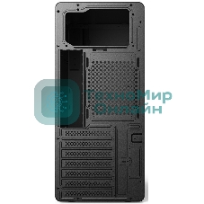 Компьютерный корпус CBR ATX Miditower U500, без БП, 1хUSB 3.0 Type-C, 1хUSB 3.0, 1хUSB 2.0, HD Audio+Mic, черный [PCC-ATX-U500-WPSU