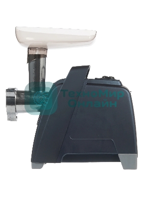 Мясорубка электрическая Аксион М61.01 темно-синий, 2000 Вт, 4.0 кг/мин, реверс, защита от перегрузки, насадки - 4