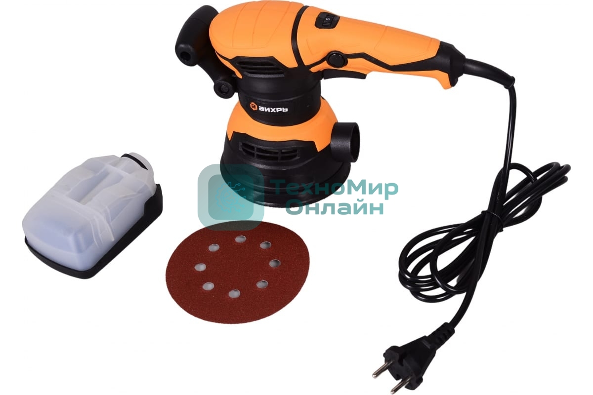 Эксцентриковая шлифовальная машина Вихрь ЭШМ-125/5Э 72/6/6