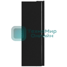 Холодильник Maunfeld MFF183NFBE черный трехкамерный инвертор 270/135л морозилка снизу, Total NoFrost, Side by Side