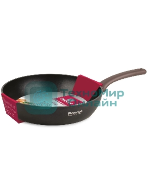 Сковорода Rondell Fest RDA-1340, 28 см, без крышки, черный