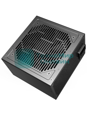 Блок питания PCCOOLER KF650, 650W 80 PLUS White (ATX, ATX 2.4, Non-modular, 1x24(20+4)pin 550мм, 1xCPU*2 8(4+4)pin 610+150мм, 2xPCIe 8(6+2)pin 510мм, 2xSATA*3+MOLEX4pin*1 450+150+150+150мм, Active, 120x120мм, 140x150x86мм, APFC, OVP, SCP, OPP (140-160%, 2ms delay))