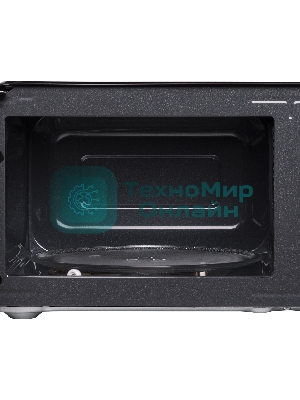 Микроволновая печь BBK 17MWS-782M/B черный, 17 л, 700 Вт, переключатели - поворотный механизм