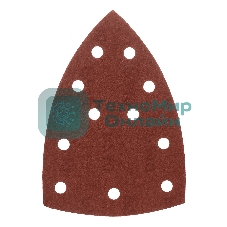 Треугольник абразивный Denzel на ворc. подложке под 