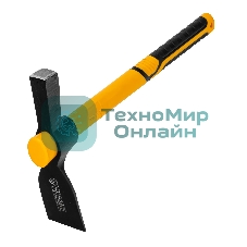 Кирка-молоток Denzel 650 г, фибергласовая обрезиненная рукоятка 385 мм