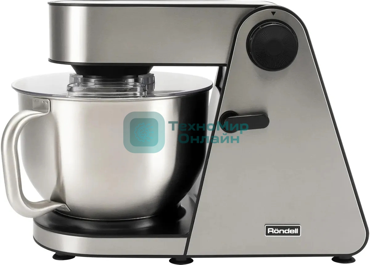 Кухонная машина Rondell RDE-1405 планетар.вращ. 1800Вт серебристый