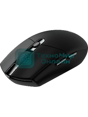 Мышь беспроводная Logitech G304 Lightspeed черный, 12000 dpi, радиоканал, USB, кнопки - 6
