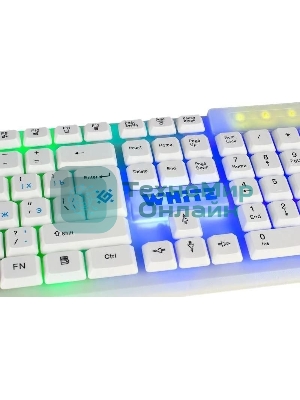 Клавиатура проводная Defender GK-172, USB, белый