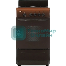 Плита газовая Gefest ПГ 3200-08 К36 коричневый, конфорок 4 шт, духовка 42 л, 50 см x 85 см x 53 см