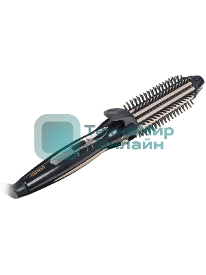 Выпрямитель для волос Centek CT-2013 черный/золотистый, 30 мм, 200 °C, 1 режим